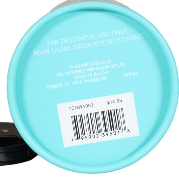 NIB Snow One Like You Snowman Figurine Ceramic Christmas Decoration Gift DC61 - Picture 6 of 7